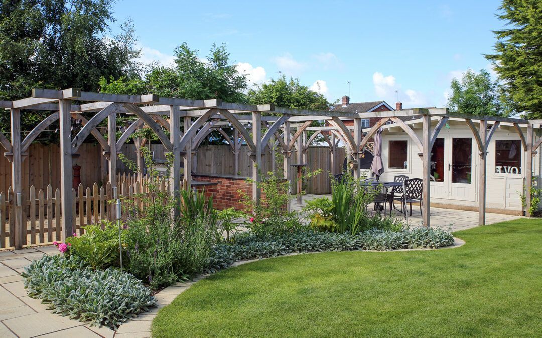Design and landscaping of a garden in Stilton, Cambridgeshire